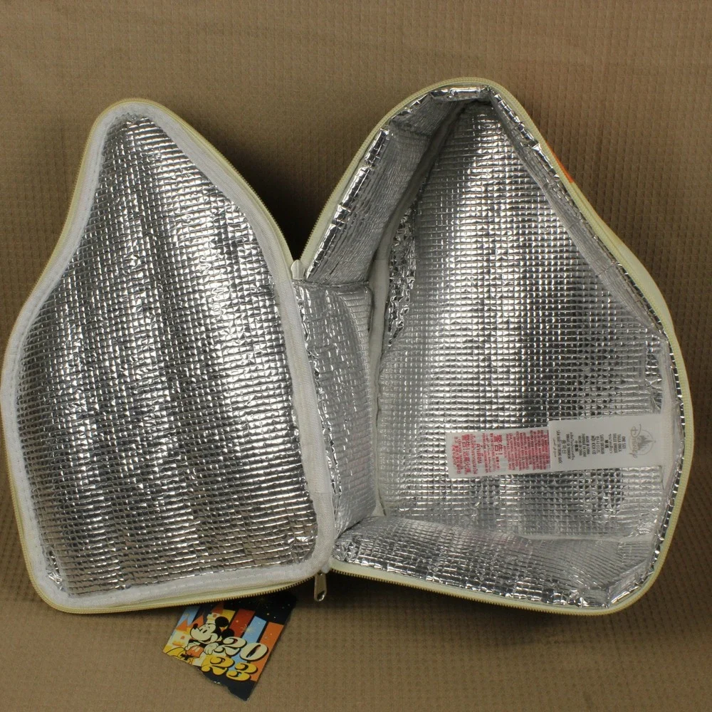 Disney Parks Monorail 2023 Insulated Lunch Bag White Orange Yellow Grey OS